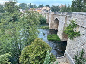 Crossing the Rio Carrion