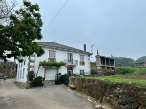 Stately home with horreo.