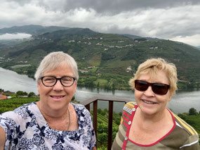Looking down on the Douro River