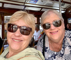 Tram riders