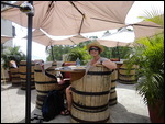 having lunch in Old quarter (Casco Vieja) 