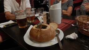 OUR FIRST CZECH DINNER