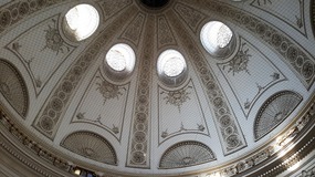 BEDAUTIFUL DOME IN THE HOFBURG PALACE