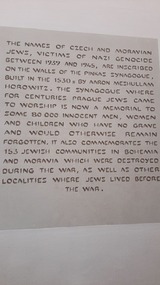 PINKAS MEMORIAL