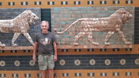 THE TILES WERE HUGE