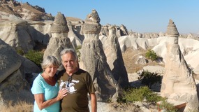 A FIELD OF FAIRY CHIMNEYS