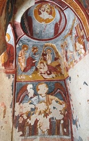 FRESCO IN THE SNAKE CHURCH