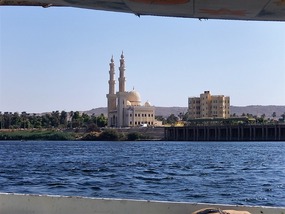 MOSQUE ON THE BANKS OF THE NILE