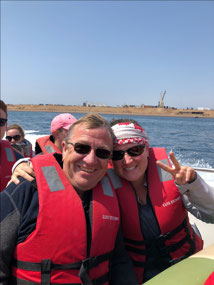 Booya! Boat Trip Baby!