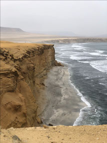 Paracas National Reserve en route to Huacachina