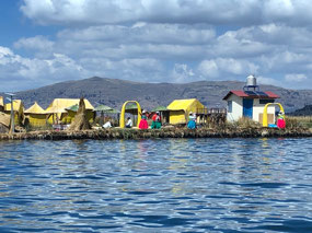 Uros, Floating Island, Lake Titicaca, Peru