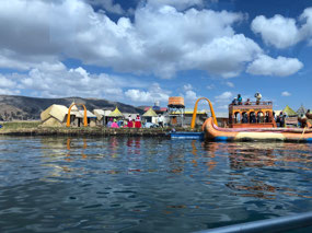 Uros, Floating Island, Lake Titicaca, Peru