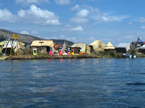 Uros, Floating Island, Lake Titicaca, Peru