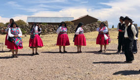 Local Women...Here, we were waiting to get picked!