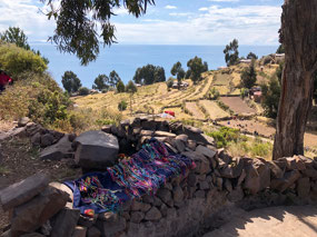 The View from Hiking to Town Square