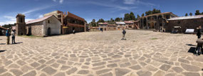 Town Square, Taquile Island, Peru