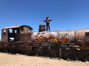 Train Cemetery, Uyuni Bolivia