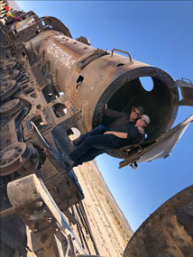 Train Cemetery, Uyuni Bolivia