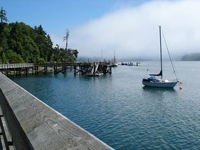 Boardwalk Government Wharf Sooke Harbour