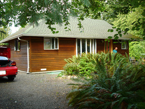 Terry and Diana's home in Comox