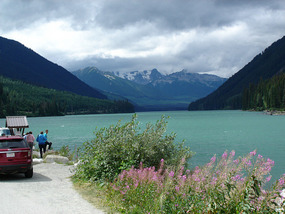 Duffy Lake where you launch boats