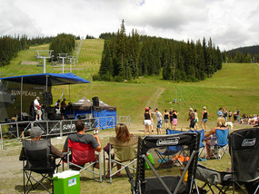 People dancing to Bob Marley music