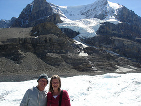 Us with Andromeda mountian in background