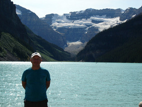 Richard at Lake Louise