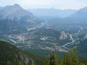 Banff from Sulphur Mountain