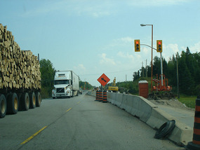 Stops for contruction work at four bridges