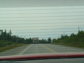 Maniac semi driver tailing us