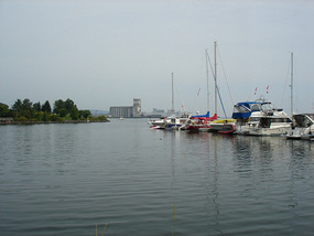 Marina at Thunder Bay Lake Superior