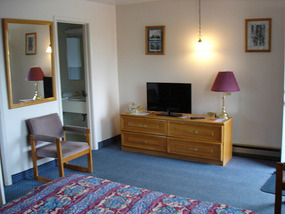 Our bedroom lounge at White River Motel