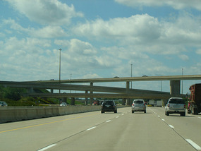 Hwy 407 into Brampton near Airport