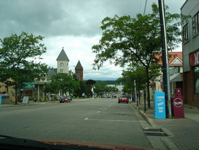 Main road in Midland