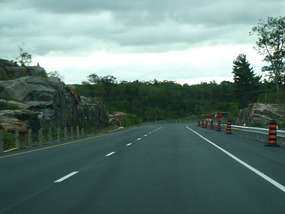 Usual bumble bee cones on Hwy 400