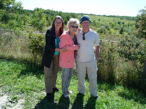Dawn, Marg & Richard at Forks of the Credit