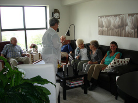 Afternoon tea at Willy and Peter's