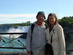 Us at Niagara Horseshoe Falls