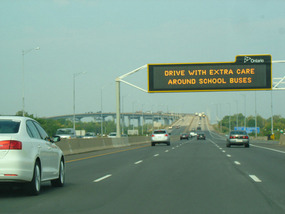 St Catharines bridge over Welland Canal