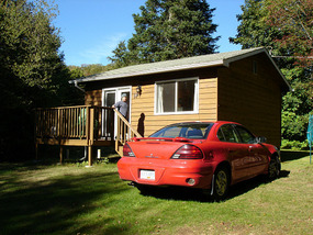 Our cabin at Parkway Cottages
