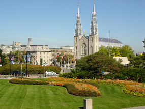 The magnificant Notre-Dame Cathedral Bascilica