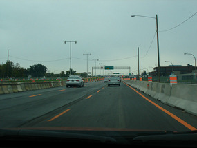 Roadworks to Montreal
