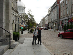 Us in Old Montreal East section