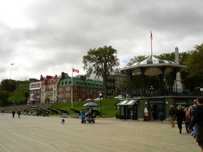 Boardwalk in front of the Chateau