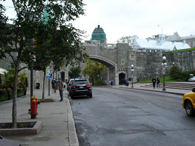 St Jean Entry to Old Montreal city