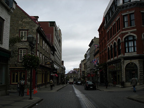 Streets of old Quebec