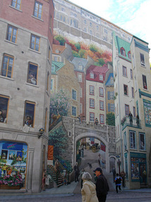 The Petit-Champlain Mural