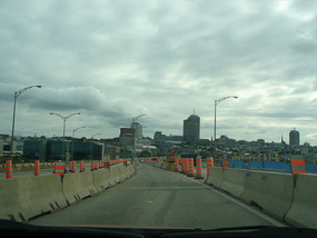 Massive construction on highways