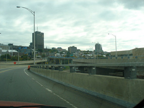 Under and over highways to Quebec